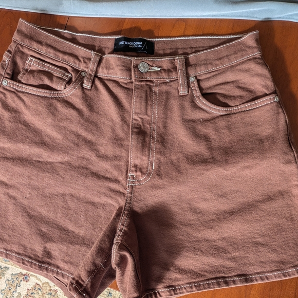 Just Black Pants - Just Black Women's Brown Shorts